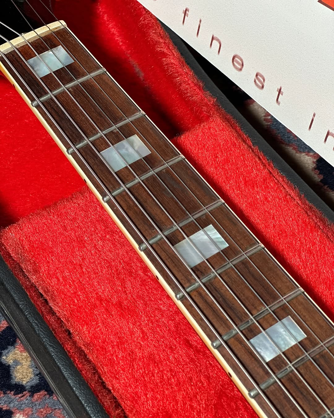 1975 Gibson SG Standard – Dark Cherry Finish
