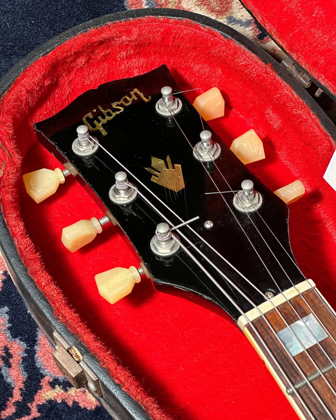 1975 Gibson SG Standard – Dark Cherry Finish