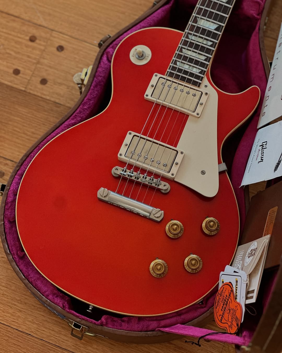 2012 Gibson Les Paul Custom Shop ‘57 Reissue – Candy Apple Red