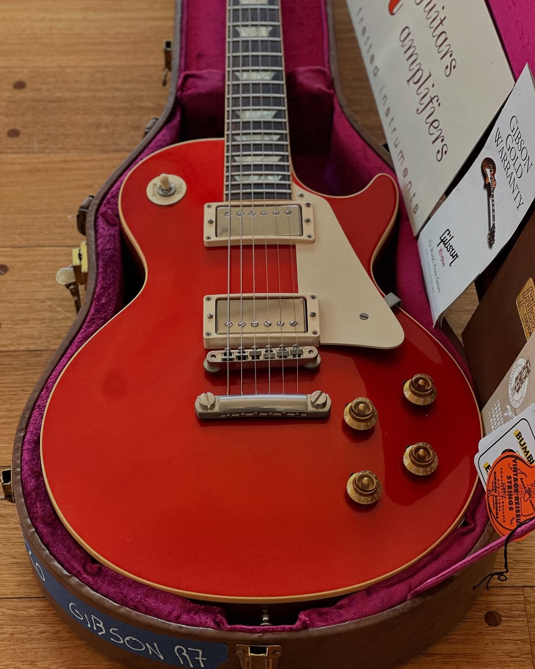 2012 Gibson Les Paul Custom Shop ‘57 Reissue – Candy Apple Red