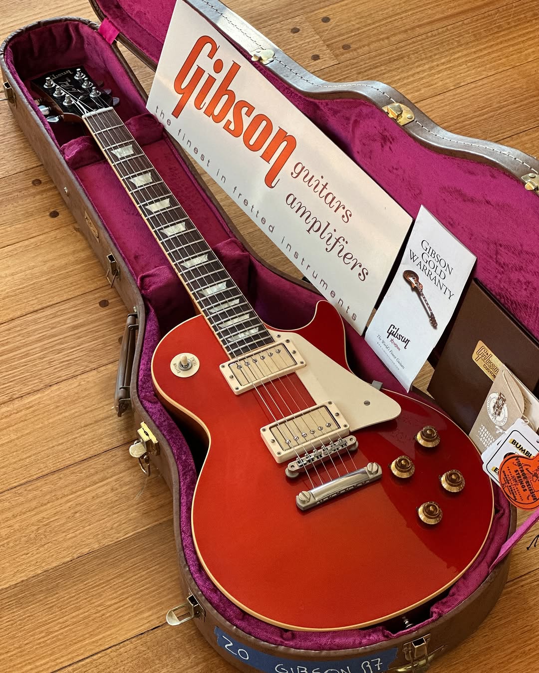 2012 Gibson Les Paul Custom Shop ‘57 Reissue – Candy Apple Red
