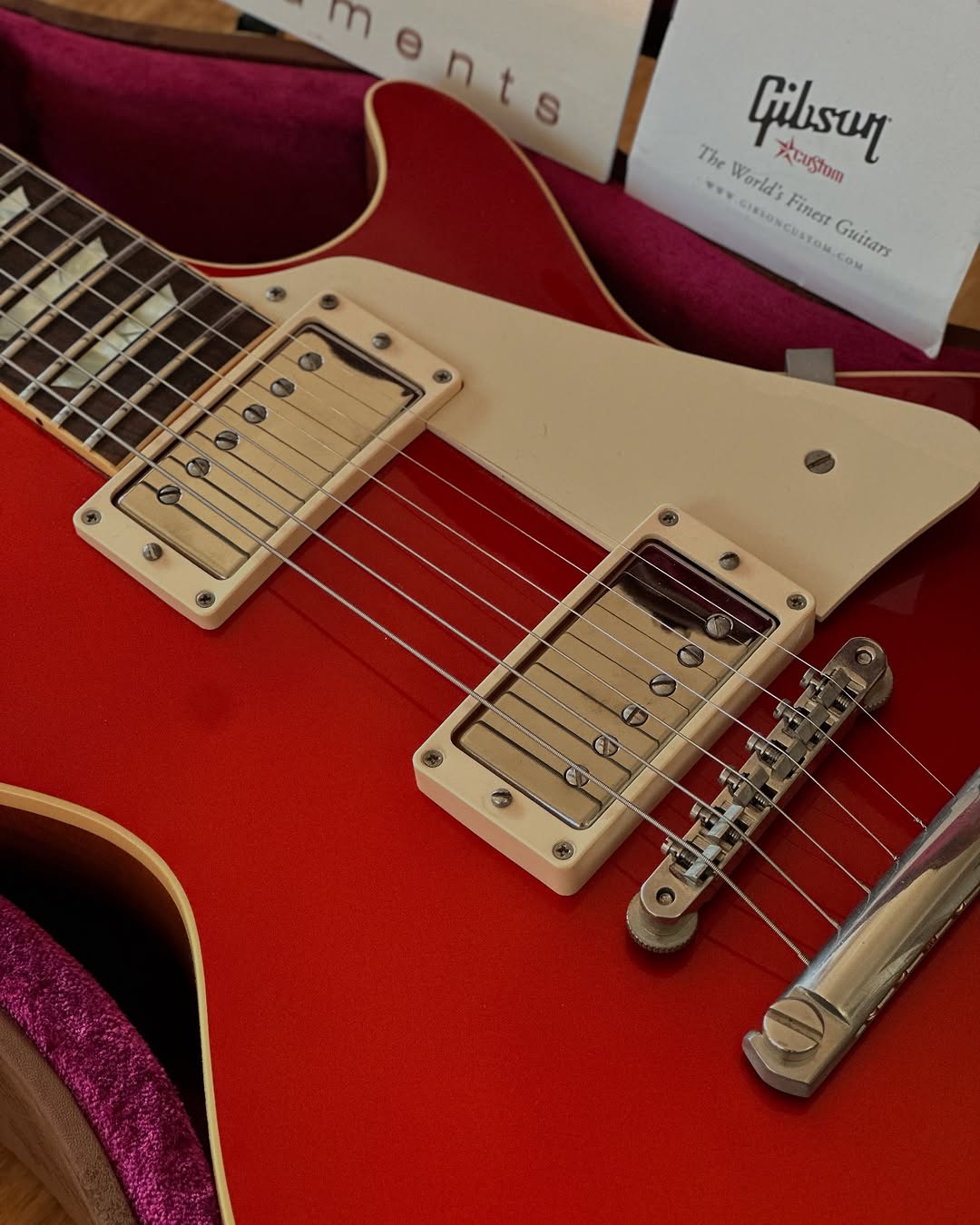 2012 Gibson Les Paul Custom Shop ‘57 Reissue – Candy Apple Red