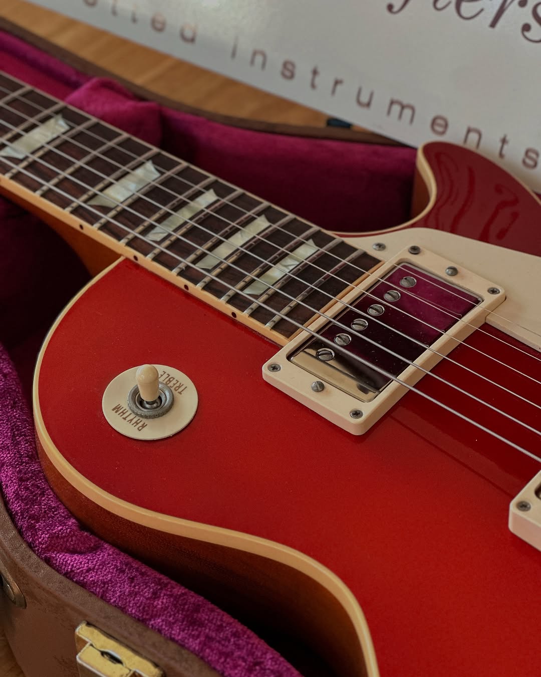 2012 Gibson Les Paul Custom Shop ‘57 Reissue – Candy Apple Red