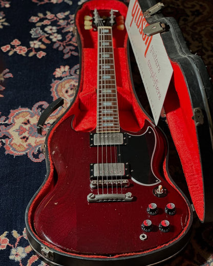 1975 Gibson SG Standard – Dark Cherry Finish