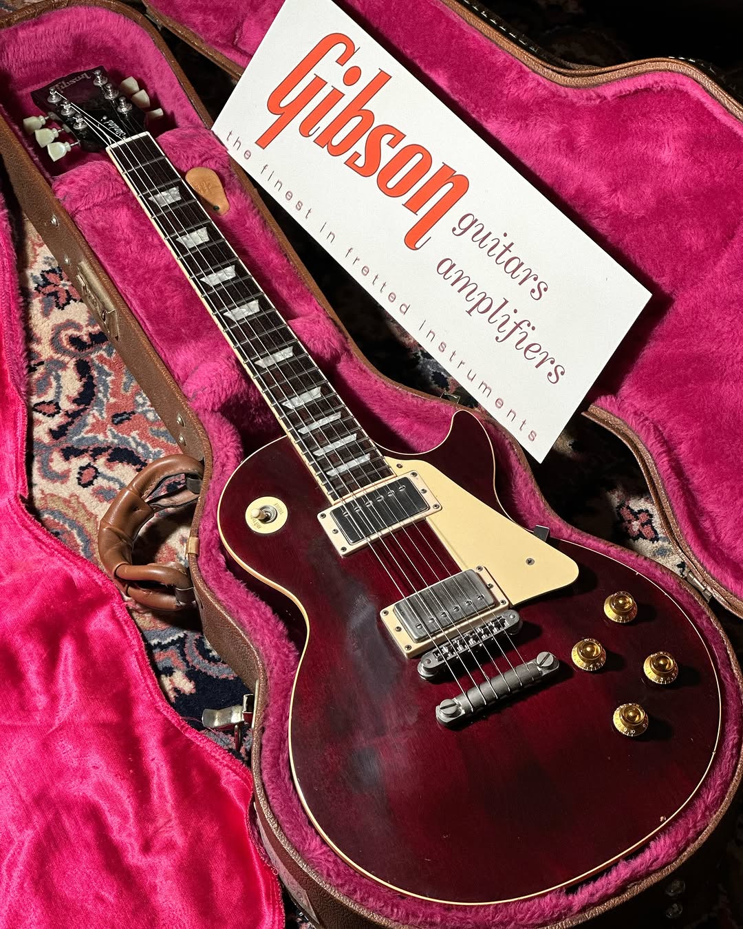 1993 Gibson Les Paul Standard – Wine Red